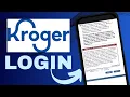 Kroger Login How To Login Kroger Account 2024