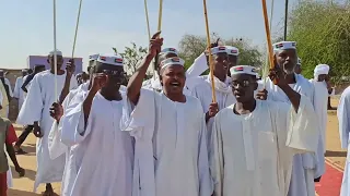 فرقة صوت الفرح تراث المعاليا زواج الإعلامي صالح أبوعلامه بالضعين دندنها