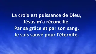 LA CROIX EST PUISSANCE DE DIEU