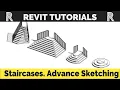 Revit Advanced Stairs Sketch Complex Staircases Easily