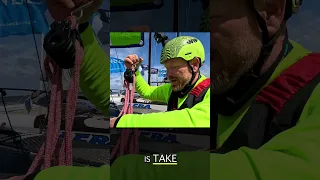 The 3-second trick for tangled ropes #sailing #boathack #catamaran  #joyridertv