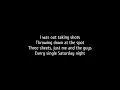Cole Swindell - Single Saturday Night (Lyrics)