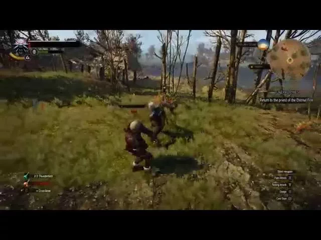 Witcher 3 Death Bounce Glitch
