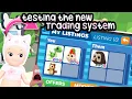 TESTING THE NEW TRADING SYSTEM is it good