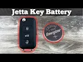 2011 - 2016 VW Jetta Remote Fob Key Battery Change