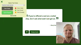 Random Quote Machine Solution FreeCodeCamp