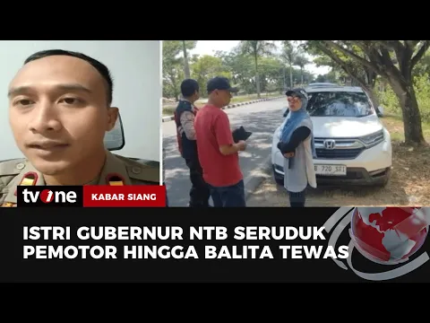 Satu Balita Tewas, Mobil Istri Gubernur NTB Tabrak Pemotor