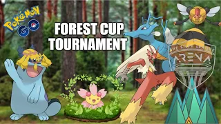 MY FIRST FOREST CUP TOURNAMENT Pokemon GO Silph Arena PvP