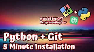 How to Install Python Git and VSCode 2023