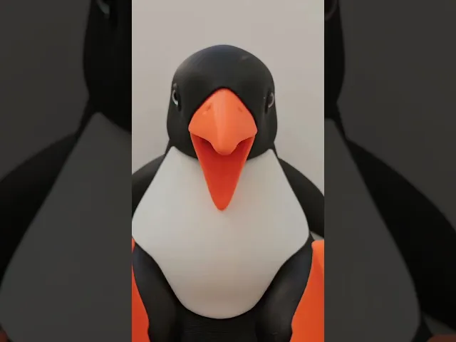 Penguin Bottle Holder / Multiparts / Easy Print video thumbnail