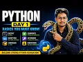 Python Day 1 Print Variables Data Types Comments Keywords Python Tutorial