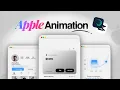 Apple Style UI Animation in Alight Motion Capcut Sfx Tutorial
