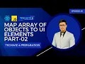 How to Map Array of Objects Render Dynamic UI in React Part-02