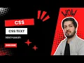 Tutorial CSS Text