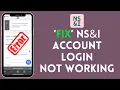How to Fix NS I Account Login Not Working 2024