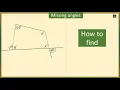 Angles in a Quadrilateral How to Find Missing Angles in a Quadrilateral 3