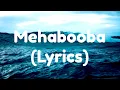 Lagu Mehabooba Song | Tamil Lyrics | Prince Lyrics