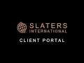 Slaters International Client Portal