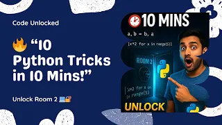 10 Python Tricks Every Beginner Should Know in 10 Minutes Escape Room Coding - Room 2