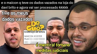 DAVI BRITO QUER ME PROCESSAR POR VÍDEO QUE FIZ NO TIKTOK
