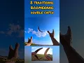 Download Lagu 2 traditional BOOMERANG double catch 🪃🪃 #boomerang