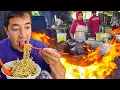 Download Lagu MAKANAN JALANAN Indonesia di Pekanbaru 🇮🇩 API \u0026 API di Sumatera Timur!