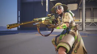 botanist ana skin demo golden weapon 