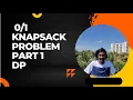 0 - 1 Knapsack Problem part 1 DP Memoization