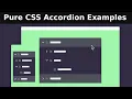 20 Best Free HTML CSS Accordions Designs CSS Accordion Examples With HTML CSS and JavaScript