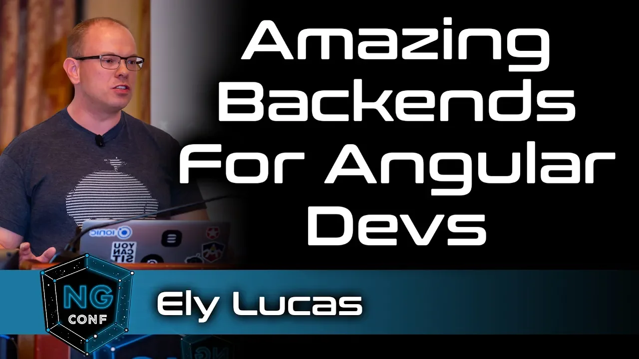 Amazing Backends for Angular Devs with NestJS | Ely Lucas