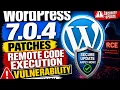 WordPress 7 0 4 Patches Remote Code Execution Vulnerability - SecurityWeek