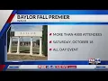 Baylor University gearing up for Fall Premiere