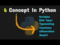 6 Python Concepts You Should Know