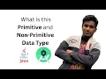What is Primitive and Non-Primitive Data Type in Java Android Studio Understand it with Examples