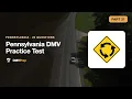 2026 Pennsylvania DMV Written Test 20 Real Questions Part 21