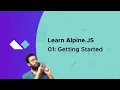 Alpine JS 01 Getting Started x-data scope x-on click
