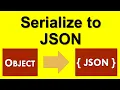 Serialize objects to JSON and save to database in ASP NET in C part 1