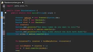Beginner Java Tutorial - Random Number Generator