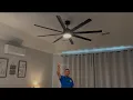 Ceiling Fan Review Easy Install Intuitive Remote Quiet DC Motor