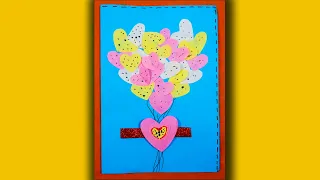 How to make Mother's Day Card / Paper craft / Easy to make/ how to make/ miniature craft/ school DIY