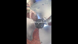 ريشه مروحه قافشه دندنها