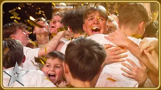 bruno breaks the golden buzzer for phoenix boys emotional audition auditions bgt 2024