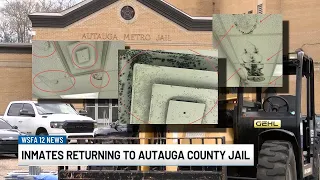 Inmates returning to Autauga County Jail