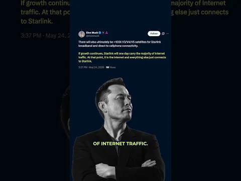 Elon Musk Reveals Plan To Own The Internet