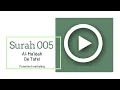 Download Lagu Mishary Al-Afasy - Surah 005 Al Maidah phonetisch met Nederlandse vertaling