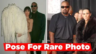 Kanye West And Wife Bianca Censori Pose For Rare Photo Together