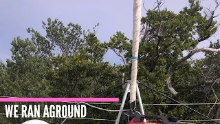WE RAN AGROUND//Getting Our Boat To Florida Q&A-Episode 6