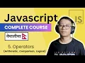Complete Javascript Course in Nepali - Operators