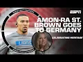 Amon-Ra St Brown celebrates his German heritage by visiting Munich Monday Night Countdown