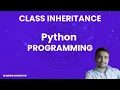 Python programming Chapter 14 Class Inheritance HINDI URDU